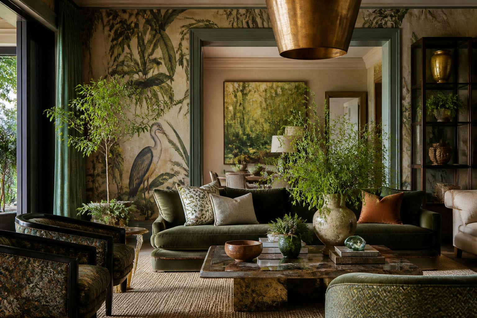 Biophilic Maximalism: Bringing Nature's Opulence into North Jersey Homes