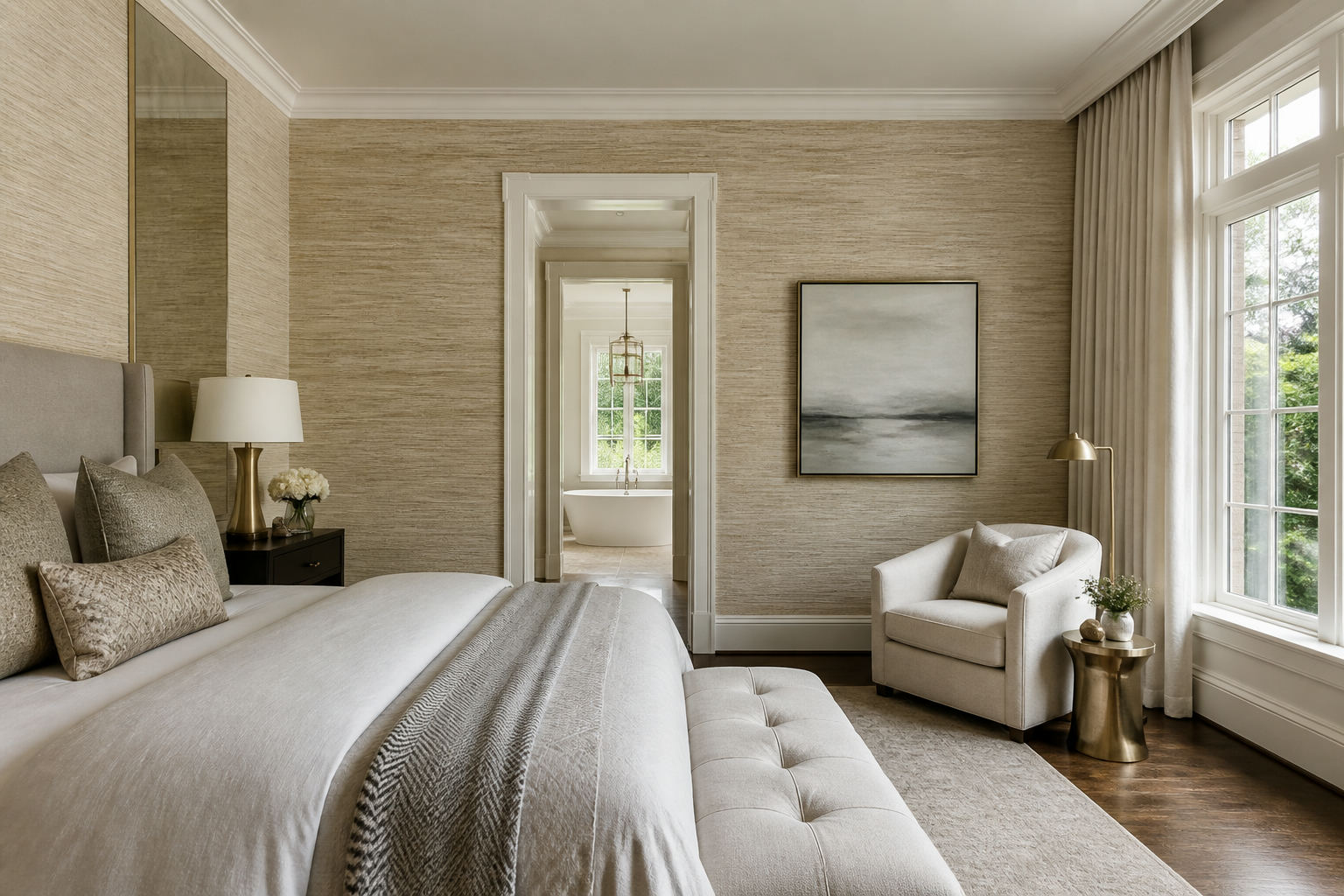 Mastering Grasscloth Wallpaper Installation in NJ: A Homeowner's Guide