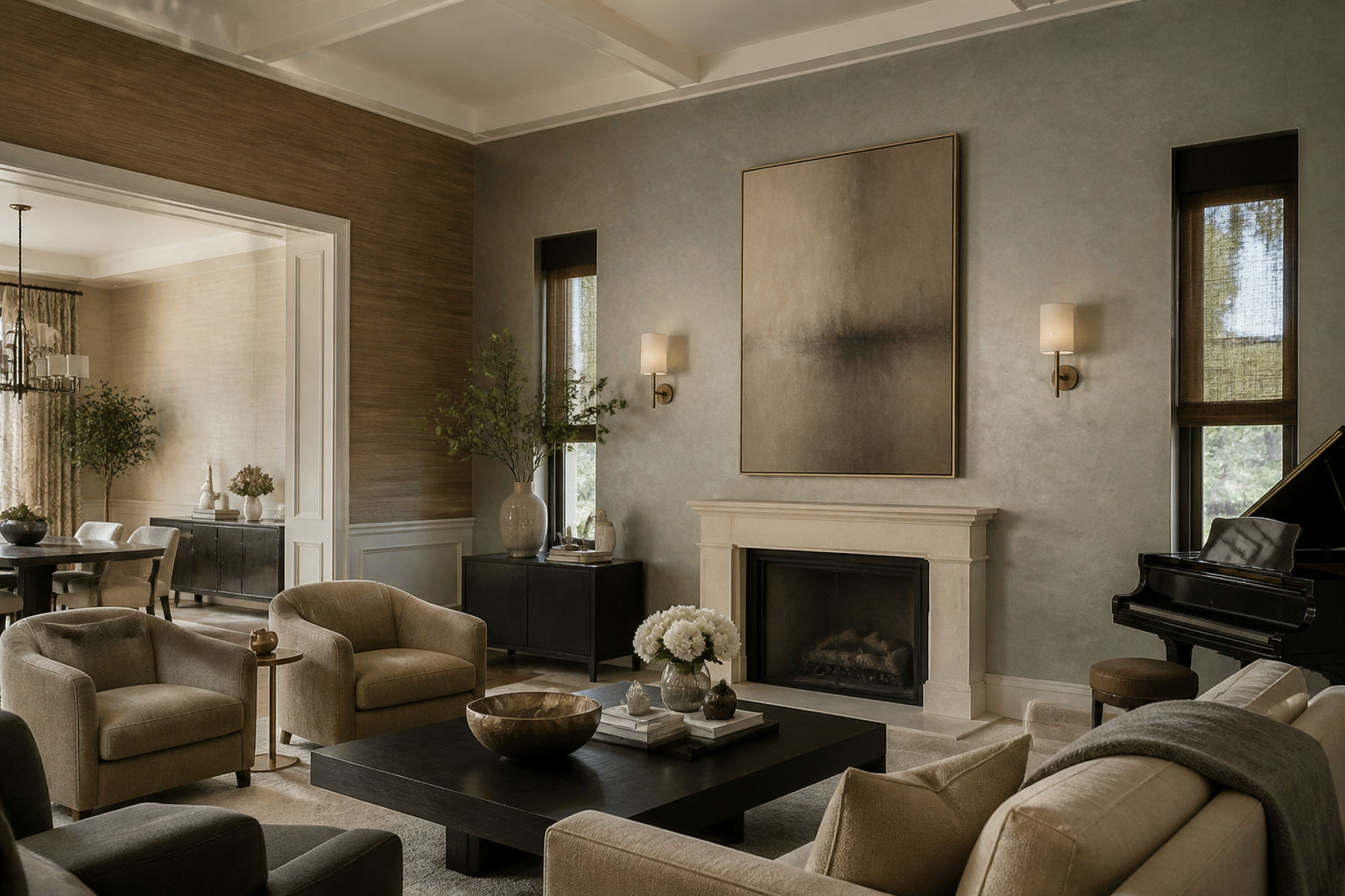 Luxury Wall Finishing Types: Bespoke Wall Covering & Painting Services