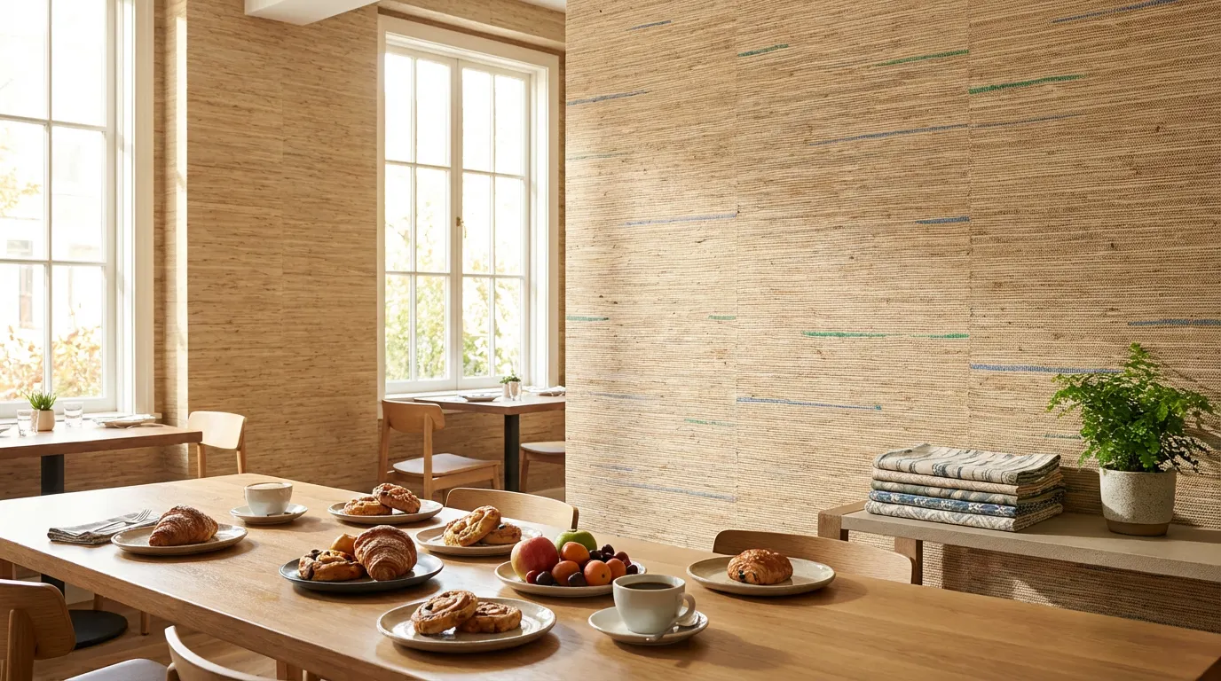 Luxury Grasscloth Wallpaper Installation in NJ & NYC
