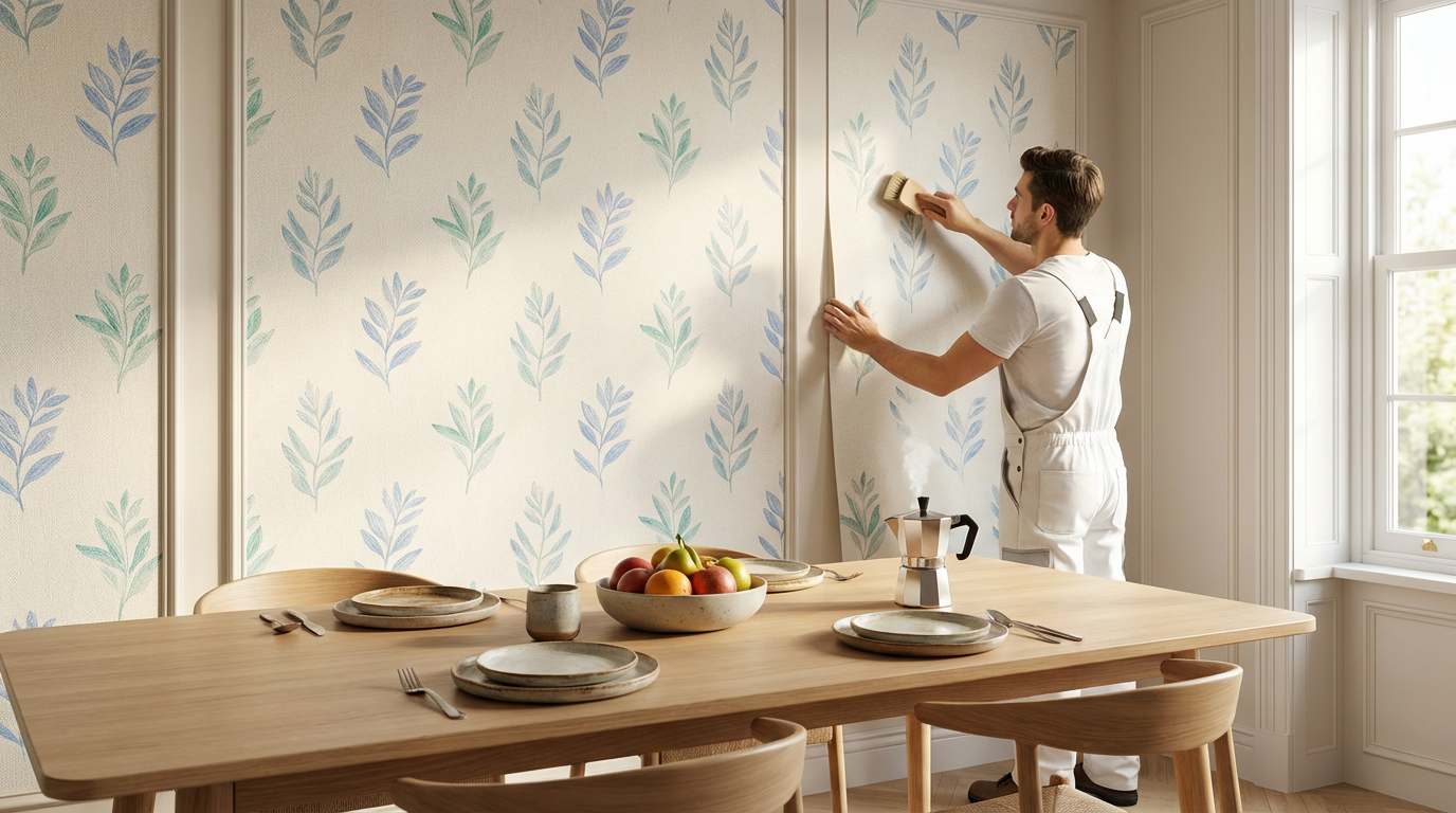 Elevate Your Union County Home with Meticulous Wallpaper Installation