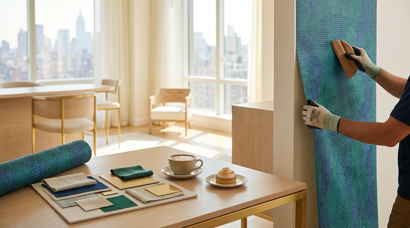 NYC's Elite Wallpaper Installation Partners for Interior Designers