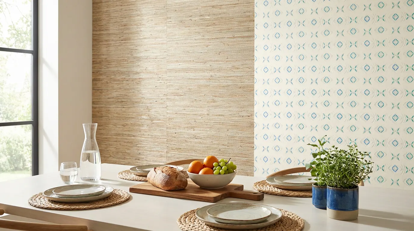 Grasscloth vs. Vinyl Wallpaper: Choosing the Right Luxury Look for Your NJ Home