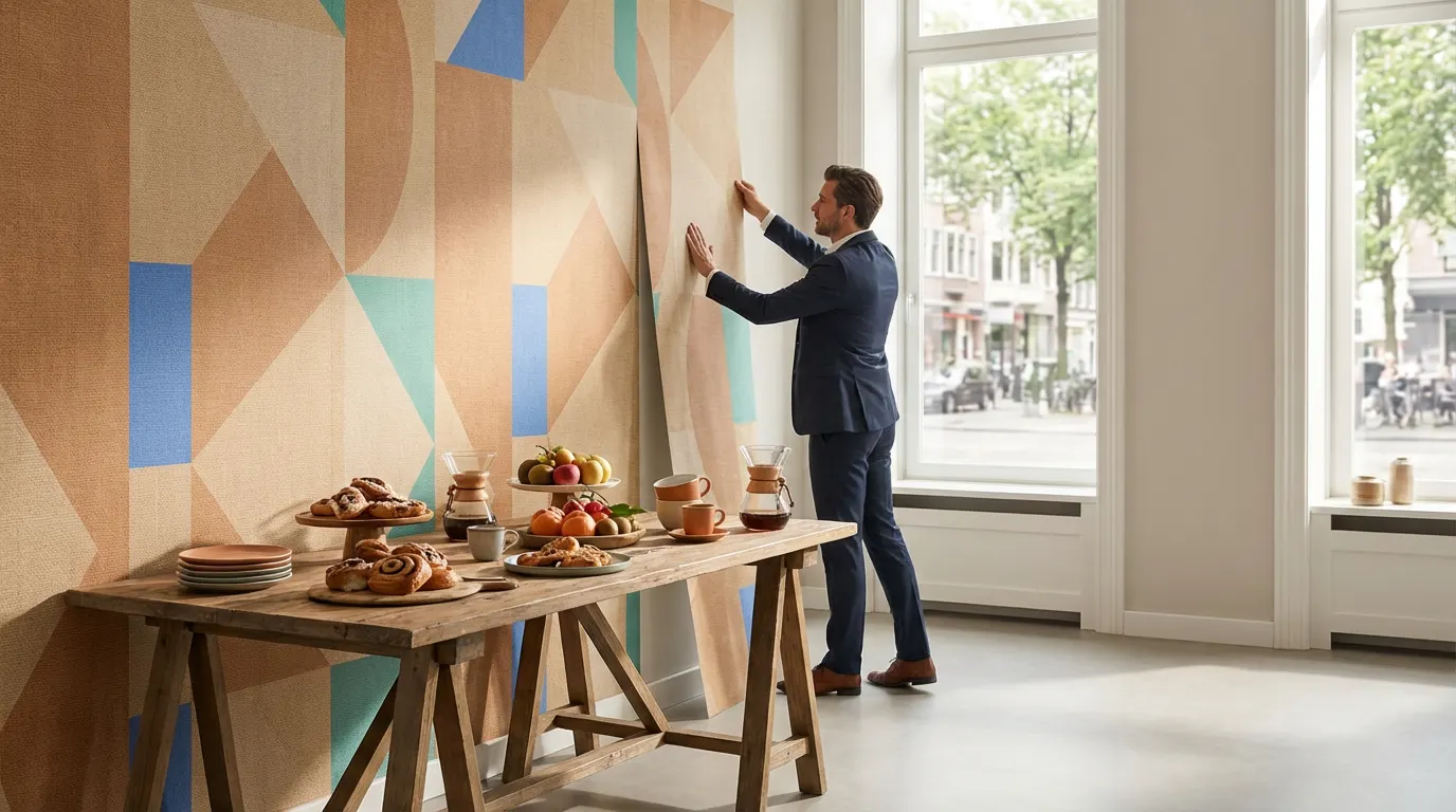 Commercial Wallcovering Installation for Boutique Hotels NJ/NYC