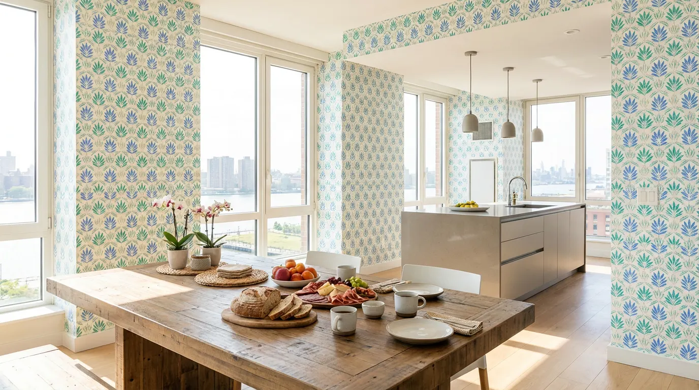 Elevate Your Hudson County Home with Expert Wallpaper Installation